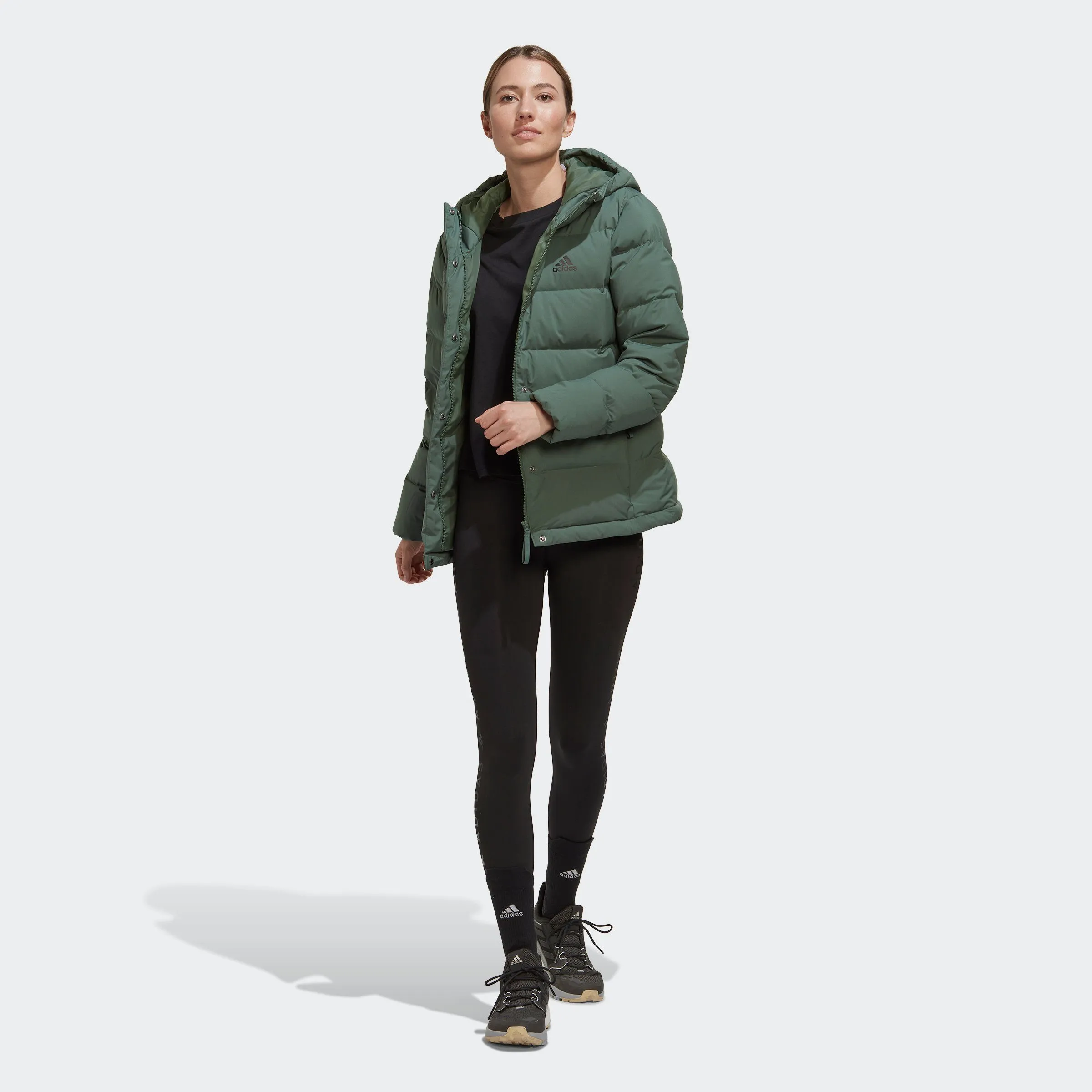 adidas Sportswear Outdoorjack HELIONIC HOODED donsjack
