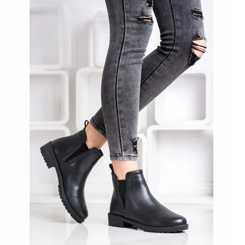Balada Warme zwarte Chelsea boots
