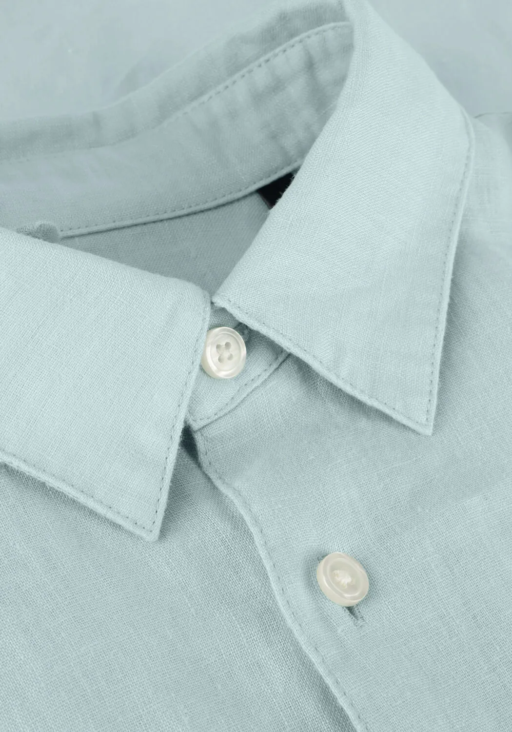 blauwe drykorn casual overhemd ramis