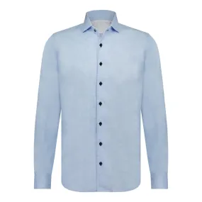 Blue Industry Linnen Overhemd Blue (4128.41 - BLUE)