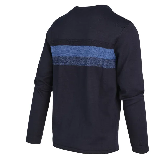 Blue Industry Rode ronde hals trui