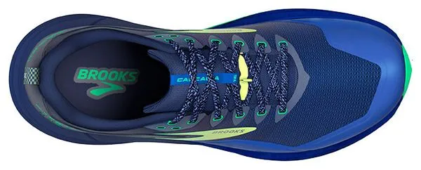 Brooks Cascadia 16 Trail Hardloopschoenen Blauw Groen 42