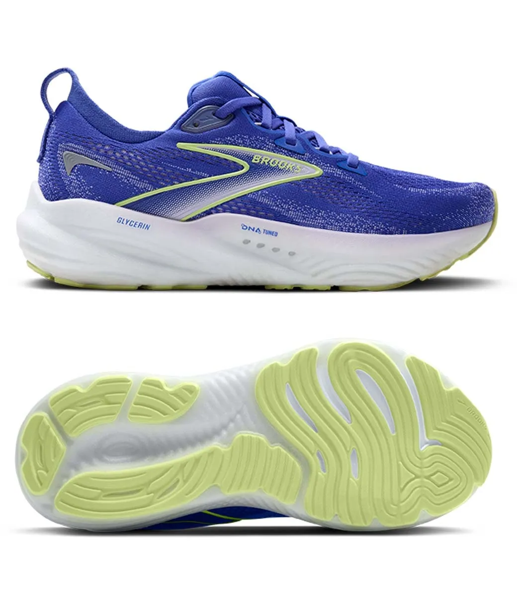 Brooks Glycerin 22 Women Amparo Blue/Hyper Iris/Yellow