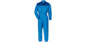 Cleanroom-overall HABETEX® Micronplus, maat 58/60, royal/bugatti blauw