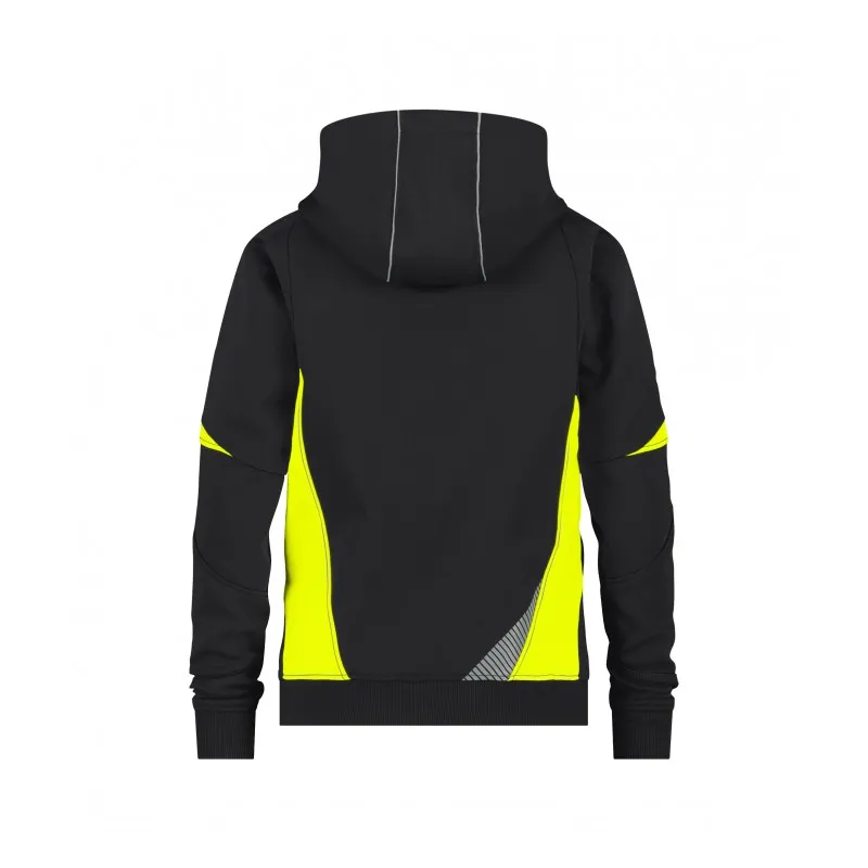 DASSY SANTOS WOMEN Hoodie met lange rits voor dames