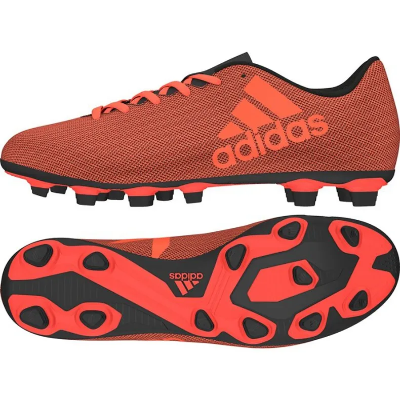 De adidas X 17.4 FxG M voetbalschoenen rood