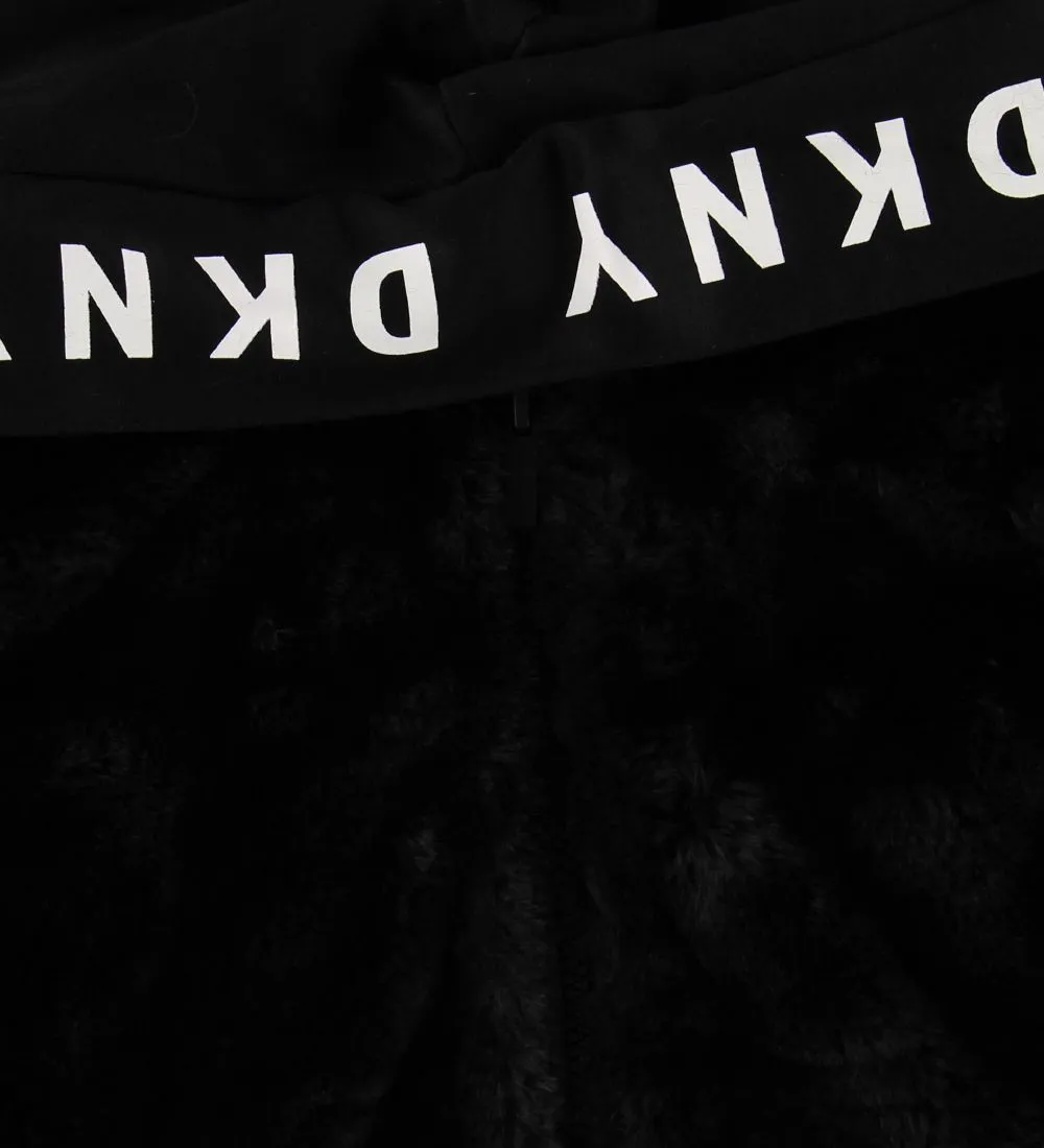 DKNY CARDIGAN  ZWART