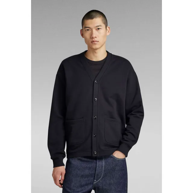 GSTAR ESSENTIAL CARDIGAN RELAXED SW