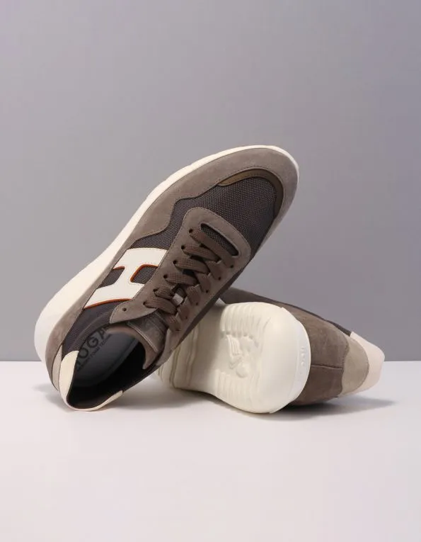 HOGAN HXM3710EG30  LAGE SNEAKERS  HEREN  BEIGE