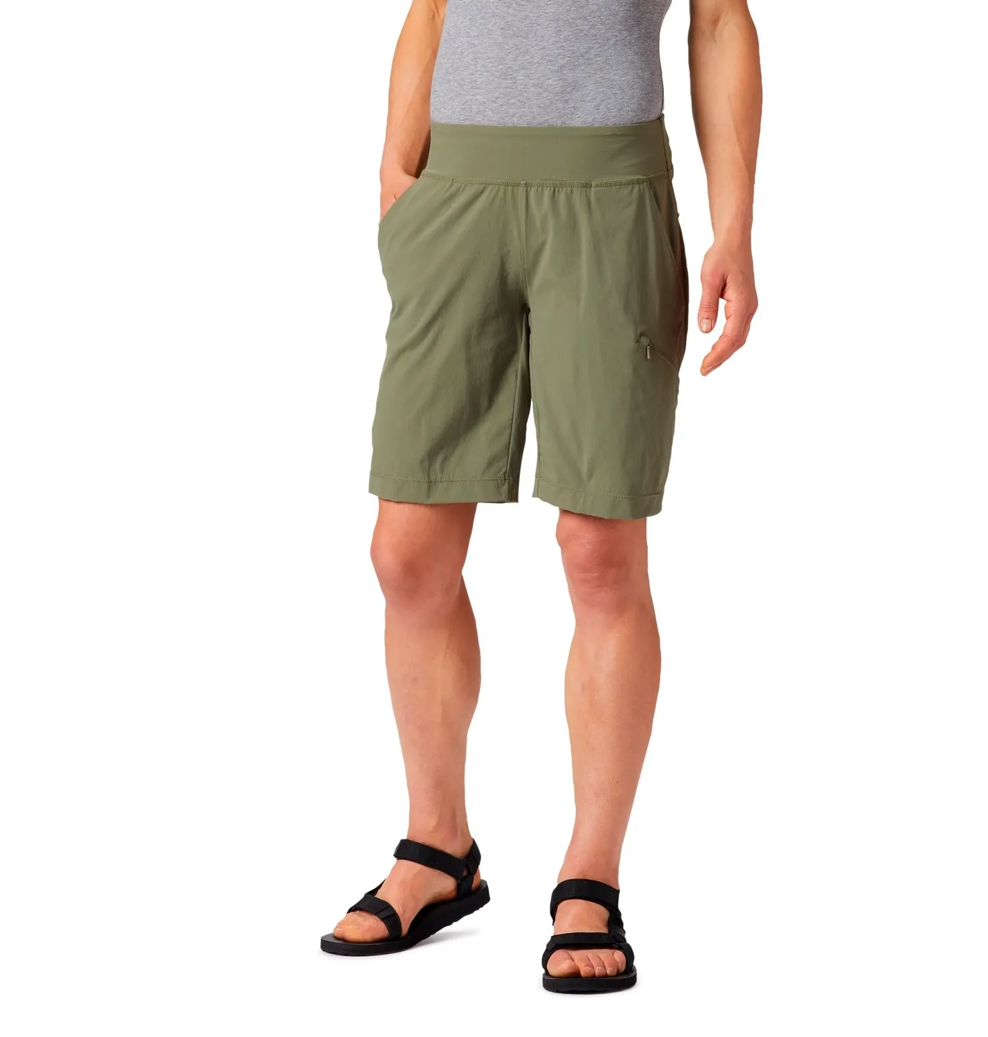 Korte Broek Mountain Hardwear Women Dynama Bermuda Light Army 9 Inch