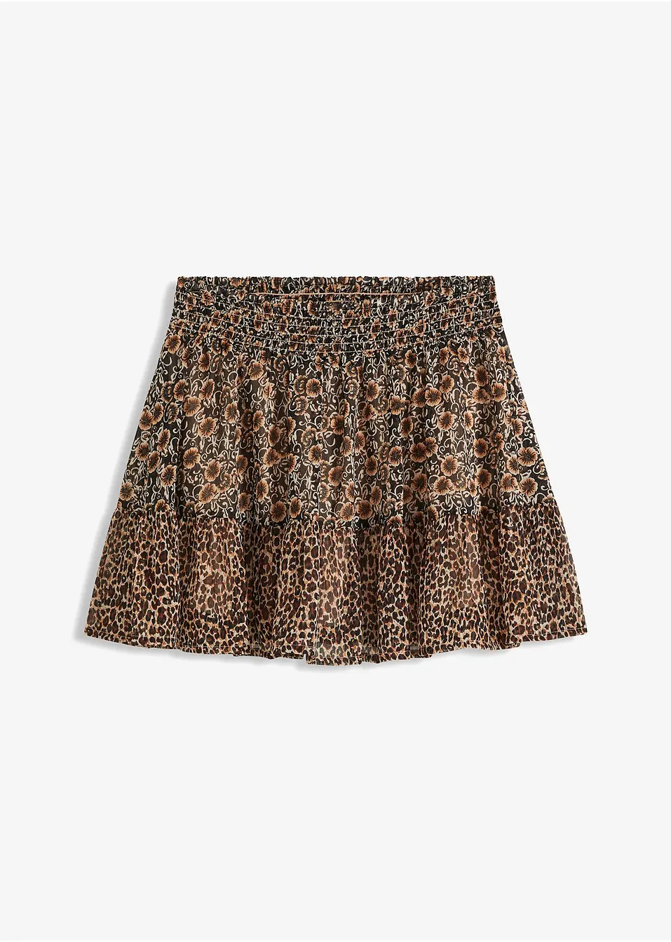 Korte rok van chiffon   
