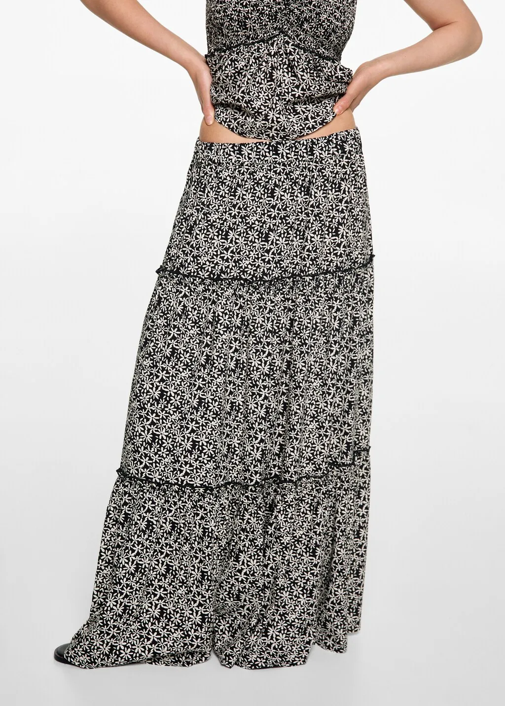 Lange rok met print