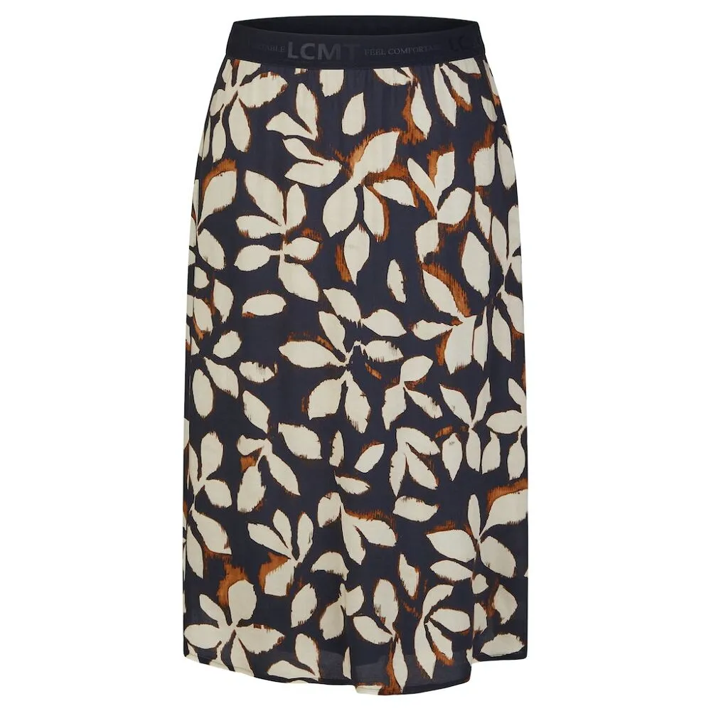 Lange viscose rok van LeComte met abstracte print