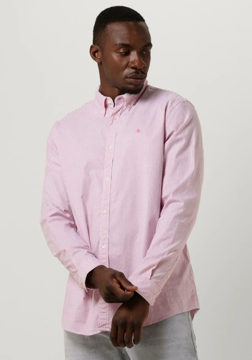 LICHTROZE SCOTCH & SODA CASUAL OVERHEMD SEASONAL ESSENTIALS  ORGANIC COTTON OXFORD SHIRT