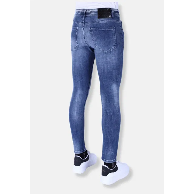 Local Fanatic Donker slim fit spijkerbroek 1097