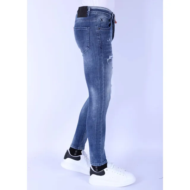 Local Fanatic Donker slim fit spijkerbroek 1097