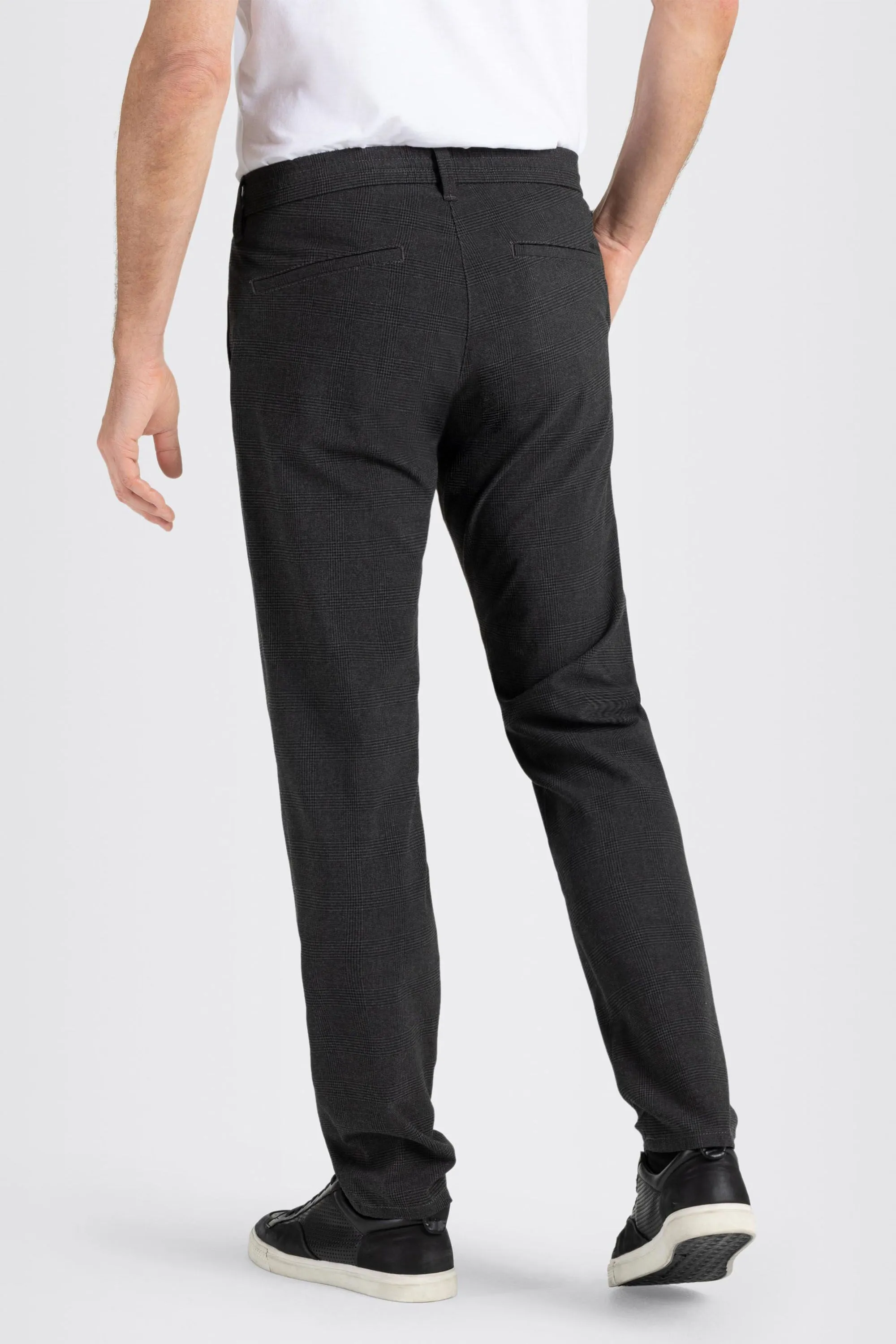 MAC  Lennox Chino Sport Ruit Antraciet