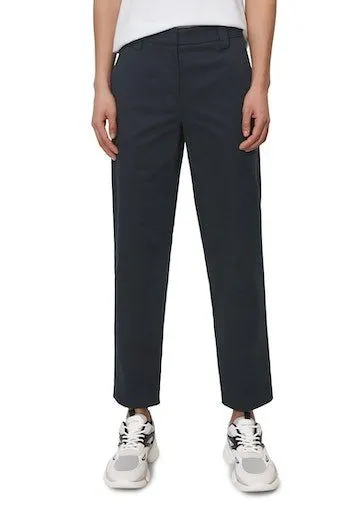 MARC O'POLO 7/8BROEK PANTS, MODERN CHINO STYLE, TAPERED LEG, HIGH RISE, WELT POCKET