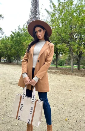 Midi Trenchcoat Camel