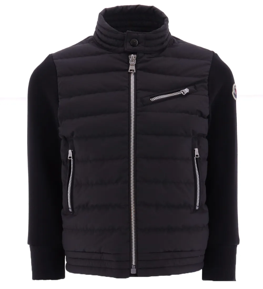 MONCLER CARDIGAN  SWEATSHIRT/DONS  ZWART