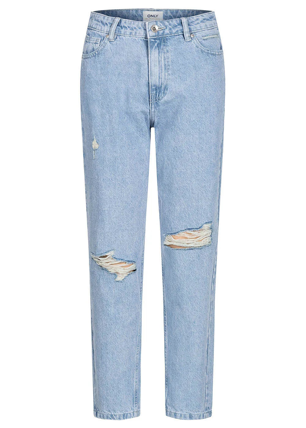 ONLY Dames NOOS Jeans Broek met 5 zakken hoge taille lichtblauw