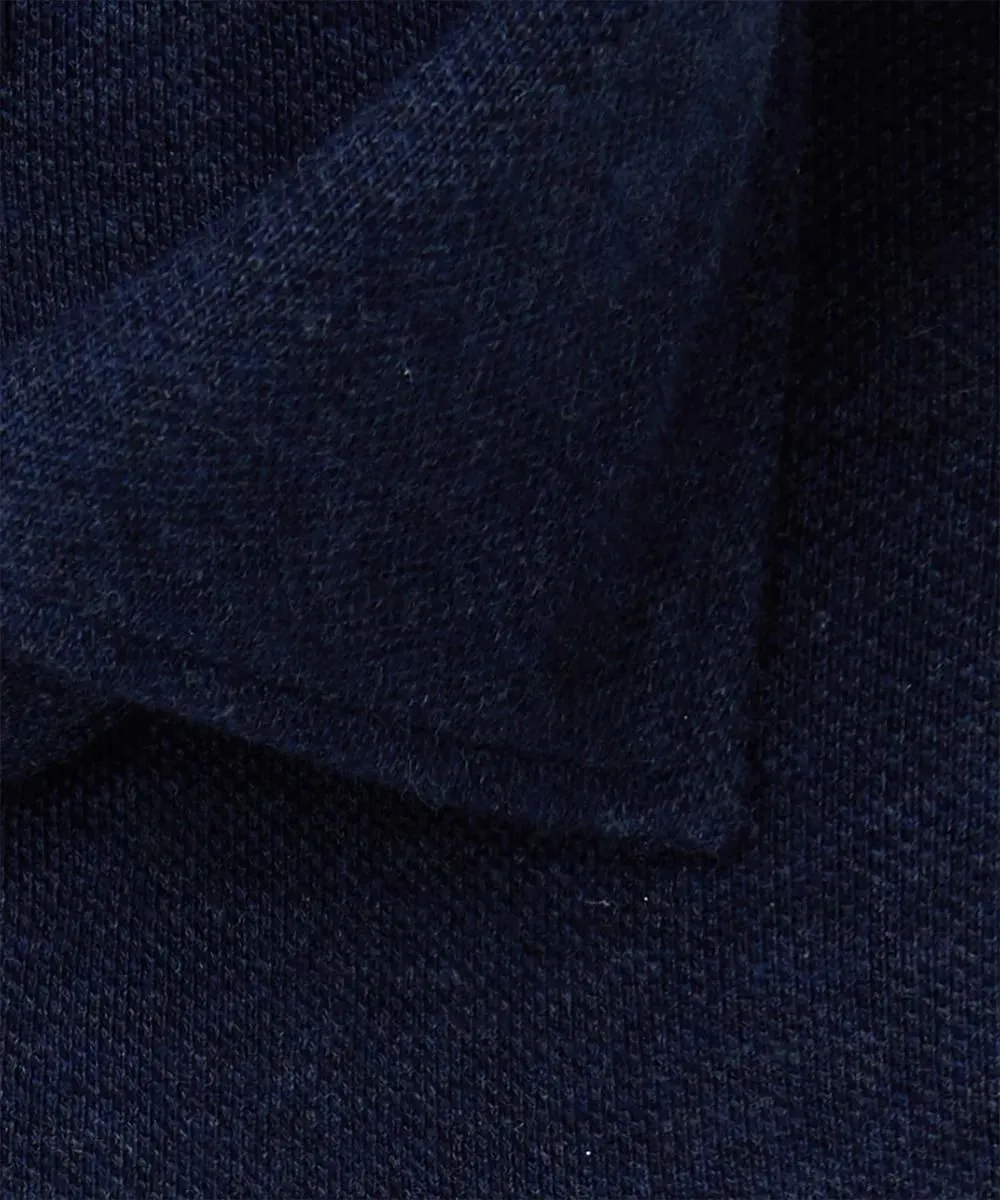Profuomo  Overhemd Knitted Donkerblauw
