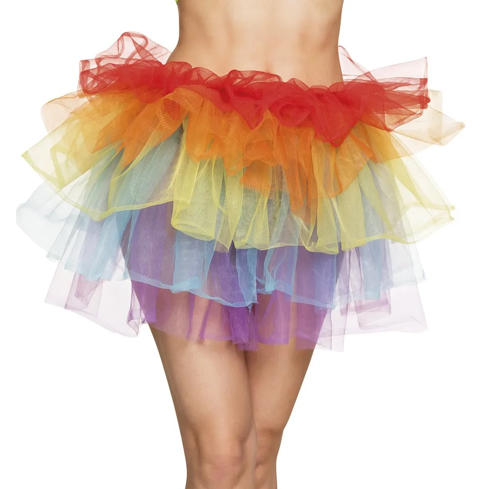 Regenboog minirok
