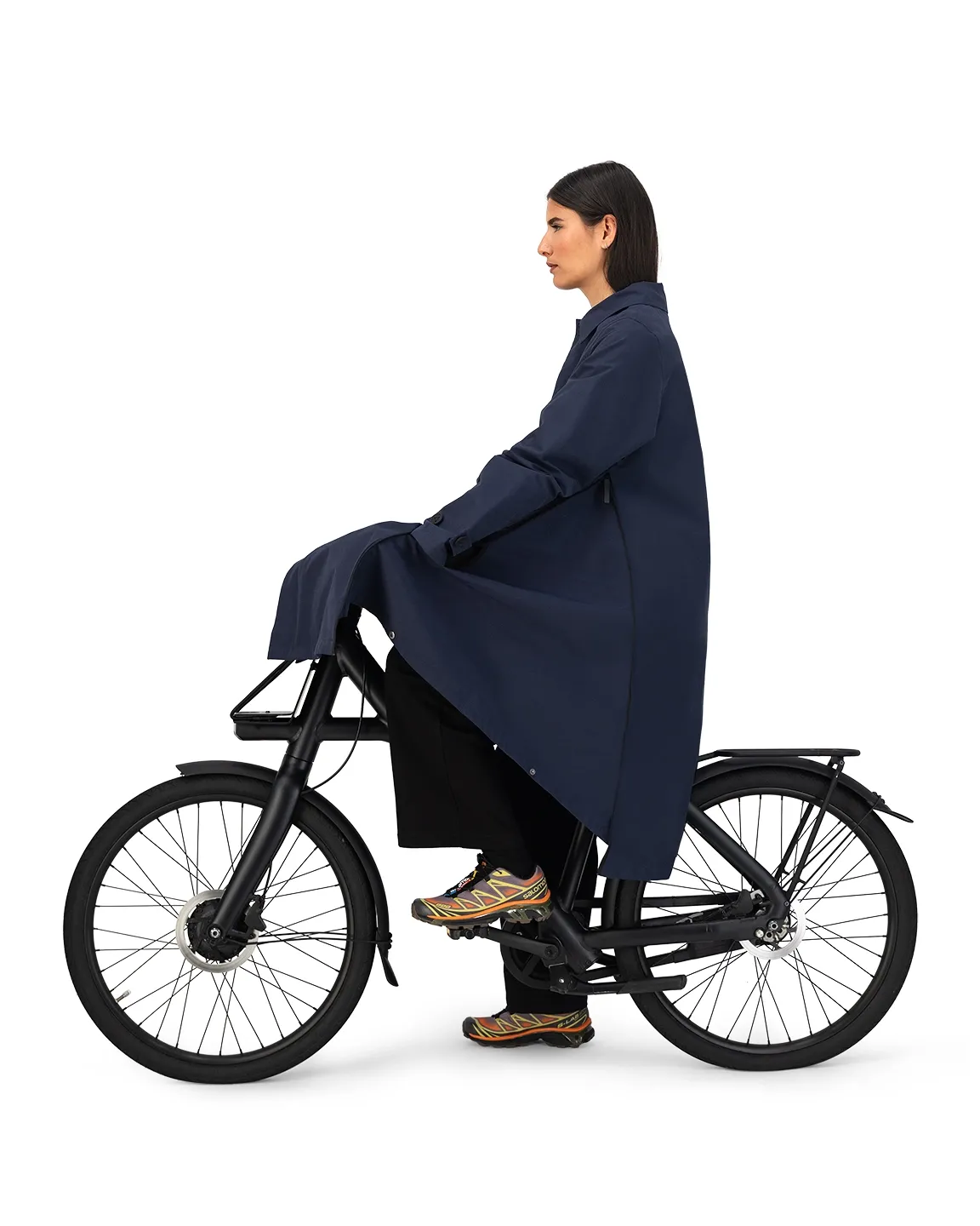 Regenjas Maium Unisex Mac Navy Blue
