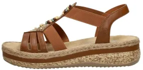 Rieker Sandalen Plat
