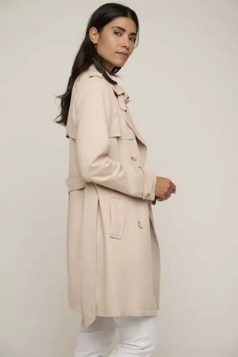 RINO & PELLE TRENCHCOAT MET STRIKCEINTUUR | KYONA