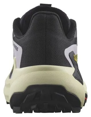 Salomon Genesis Dameshardloopschoenen Zwart Geel