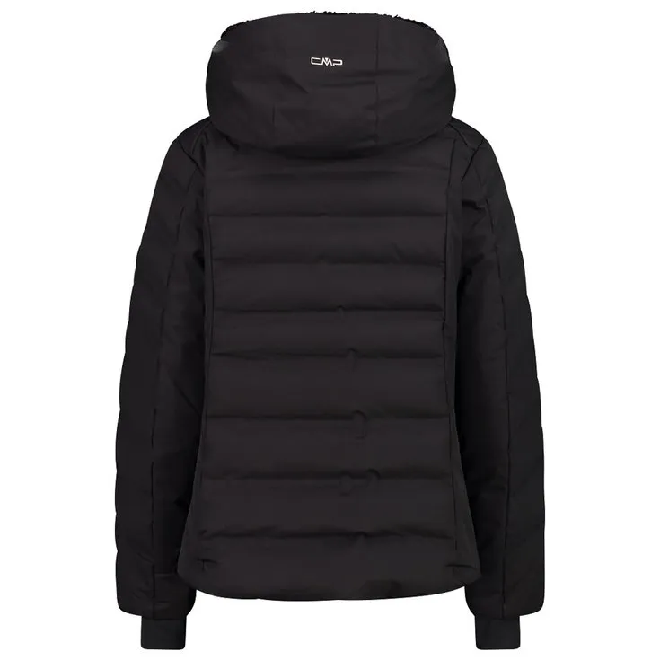 Skijassen CMP Woman Jacket Fix Hood Nero