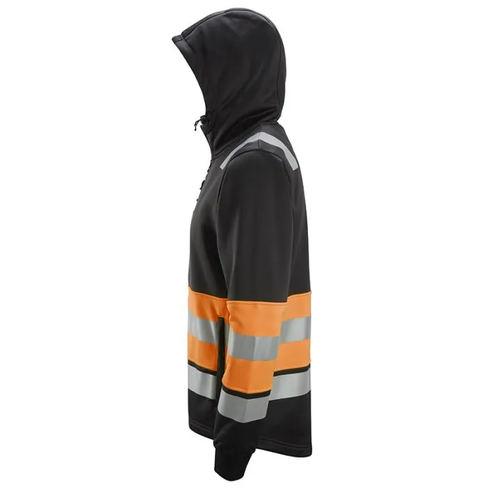SNICKERS HIGHVIS HOODIE MET RITS 8038