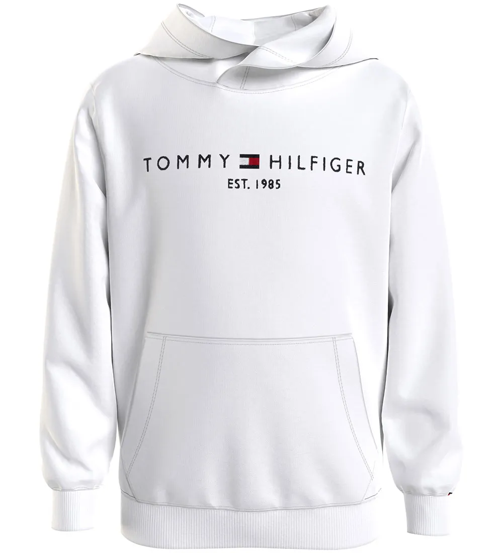 TOMMY HILFIGER HOODIE  ESSENTIAL  WIT