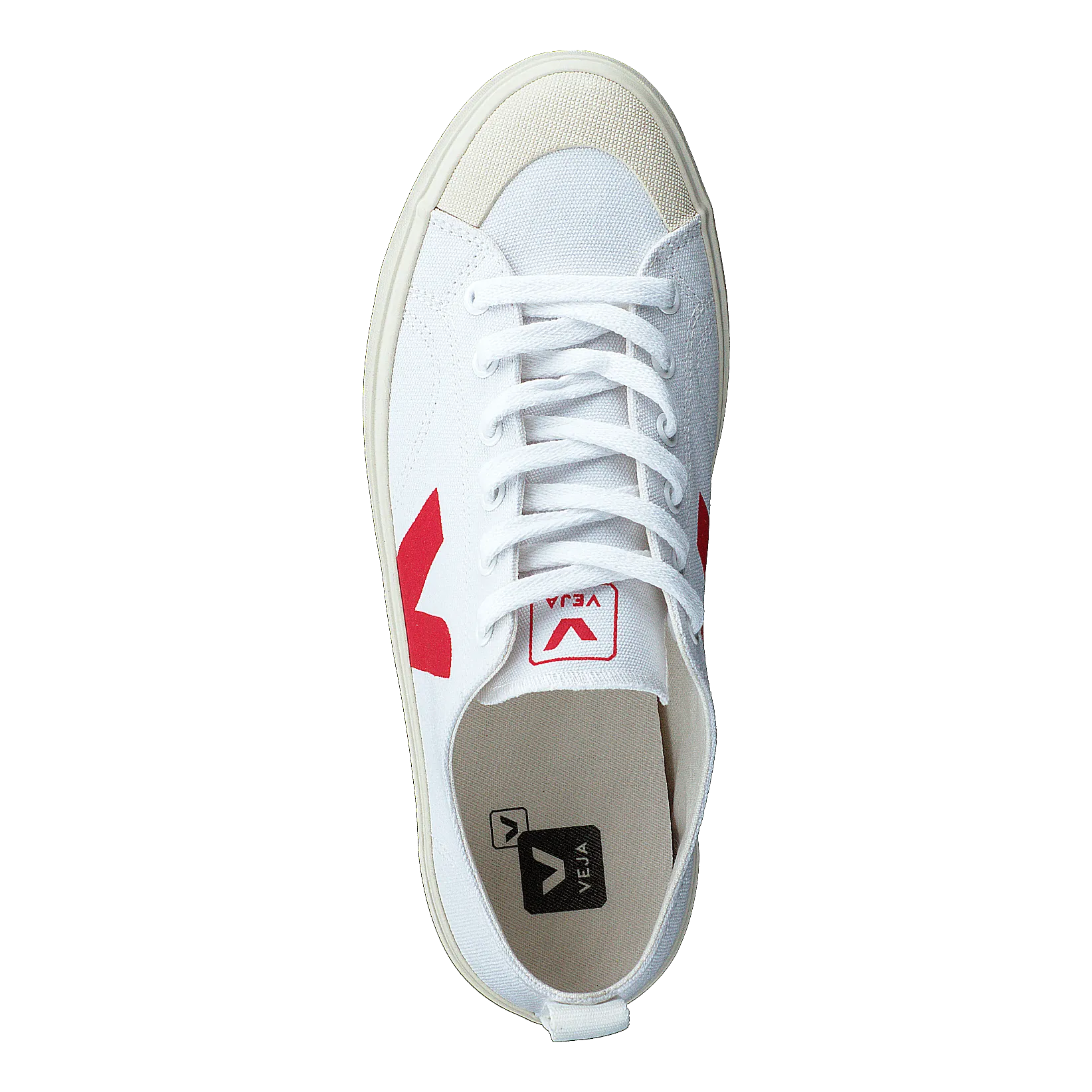 Veja schoenen Nova Canvas White_pekin White Pekin