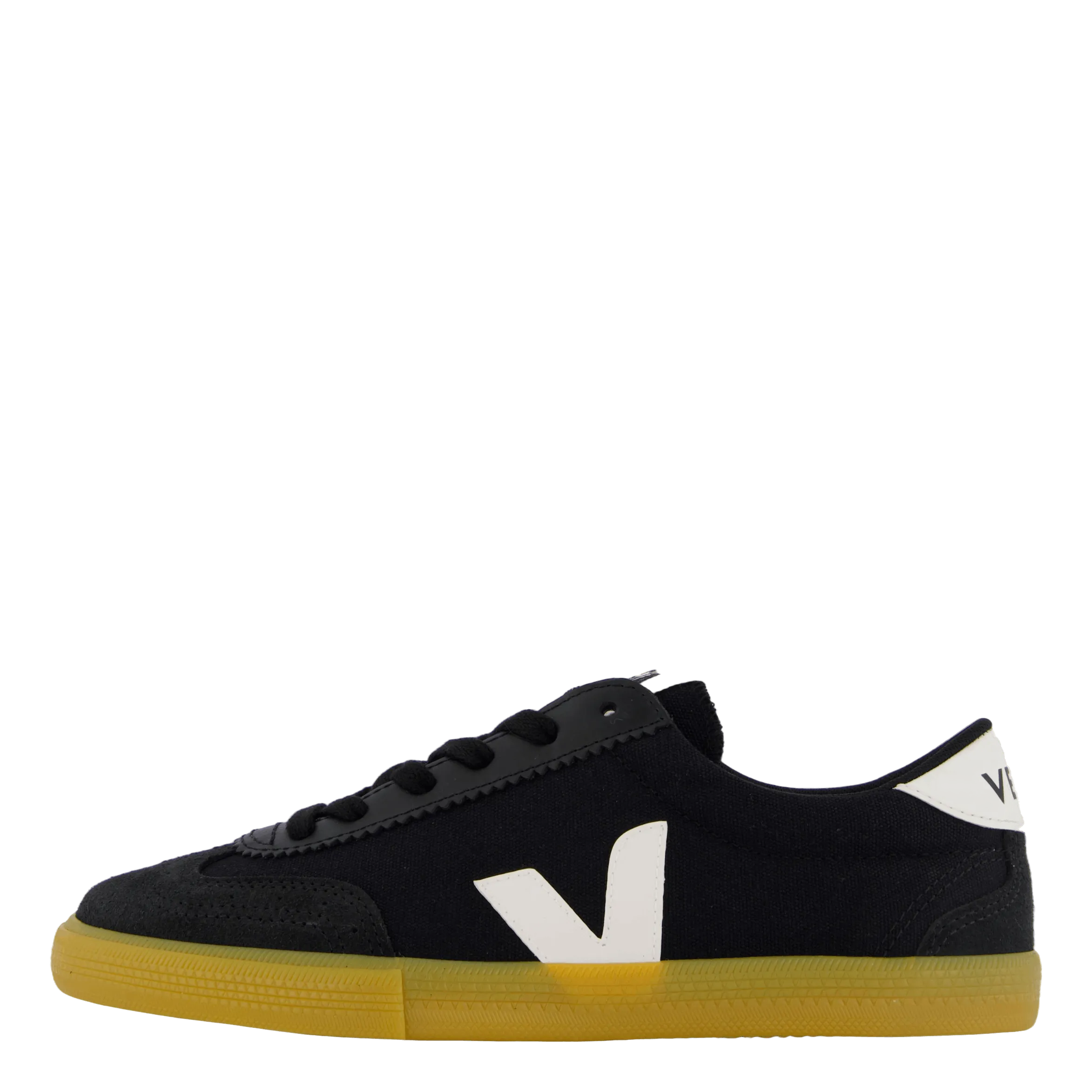 Veja schoenen Volley Volley Canvas Blck_white_natur