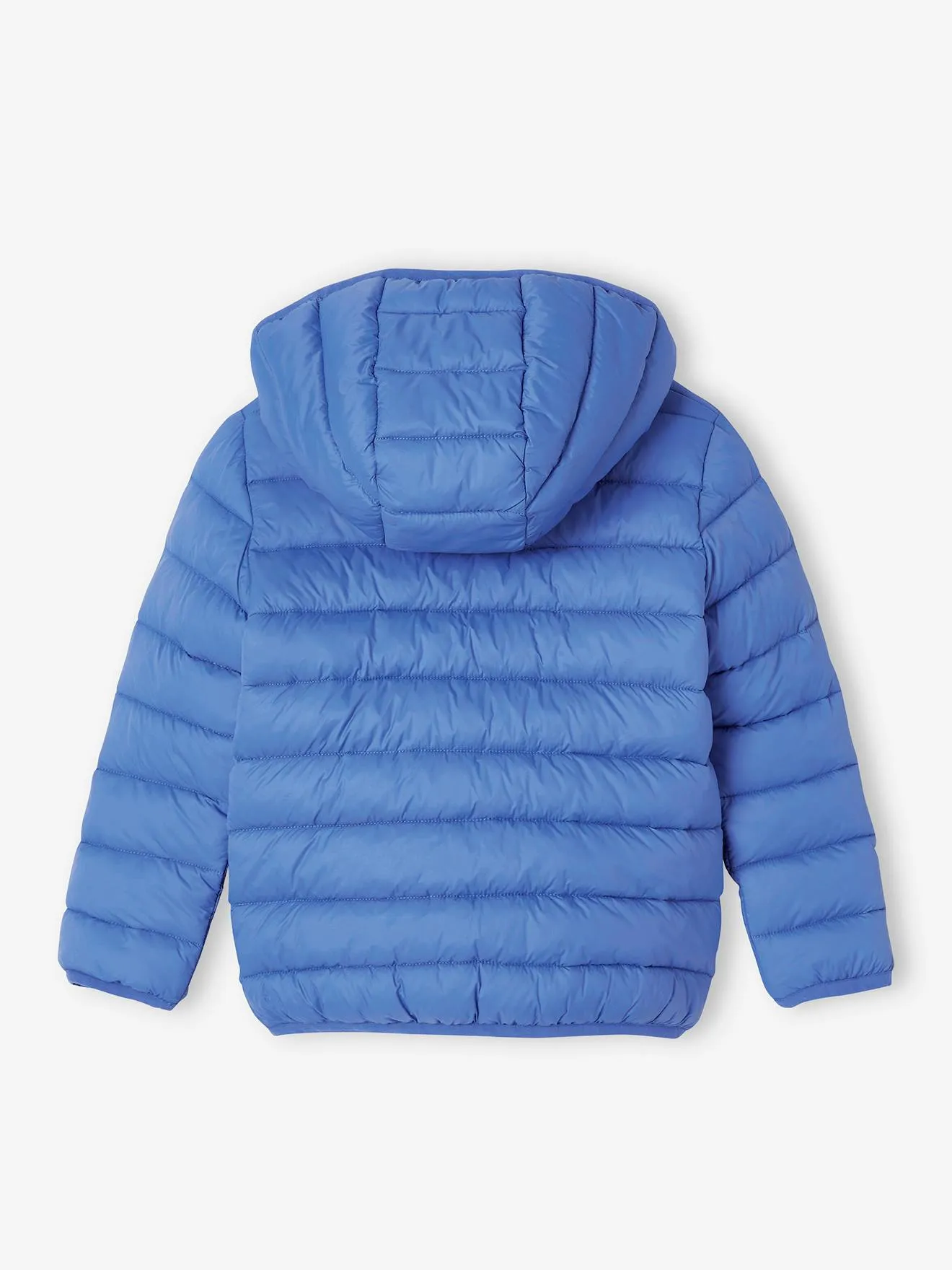 VERTBAUDET  LICHT DONSJACK MET CAPUCHON VOOR JONGENS MET GERECYCLEDE POLYESTER VULLING  MARINEBLAUW