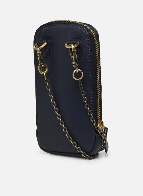      VILA VILUX LEATHER BAG/EF/LS  BLAUW   