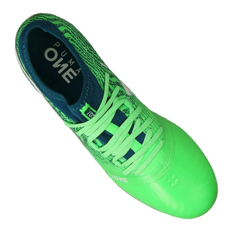 VOETBALSCHOENEN PUMA ONE 18.2 FG M 10453304 GROENTE GROENTE