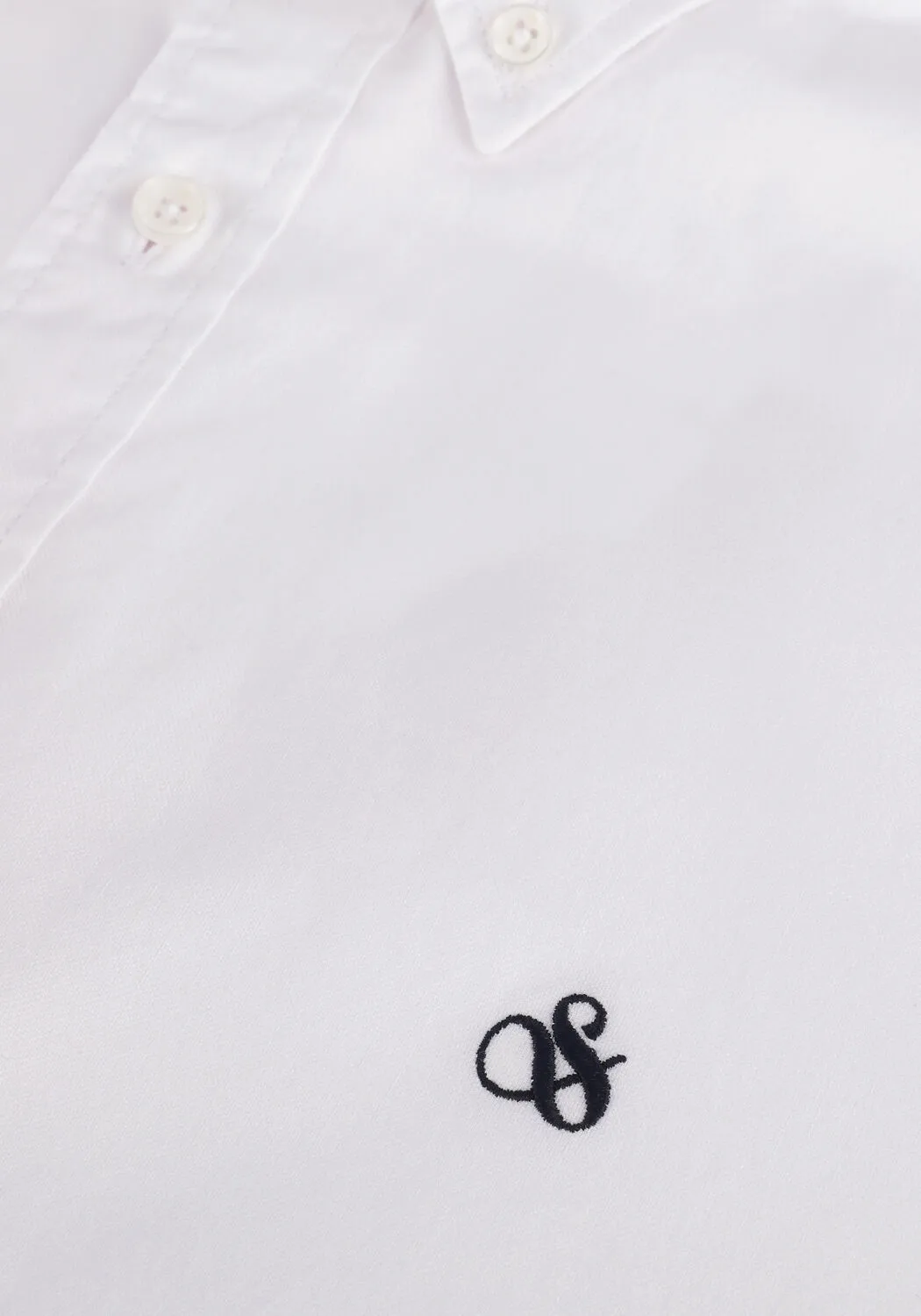 witte scotch & soda casual overhemd regular fit shirt